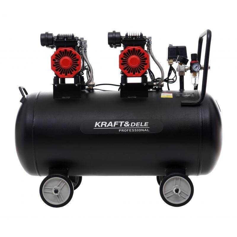 Betepalinis oro kompresorius 100L, 2 x 1500W, KD1387 3 Betepalinis oro kompresorius 100L, 2 x 1500W, KD1387 3