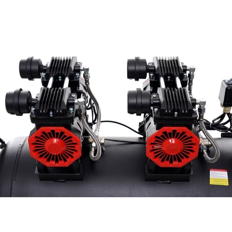 Betepalinis oro kompresorius 100L, 2 x 1500W, KD1387 5