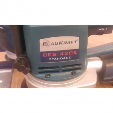 Elektrinis apvalus šlifuoklis BLAUKRAFT BES 420E 6