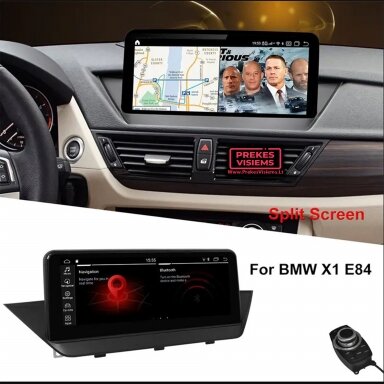 Bmw x1 e84 android multimedija su ratuku Bmw x1 e84 android multimedija su ratuku