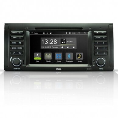 BMW E53 multimedijos sistema su GPS navigacija
