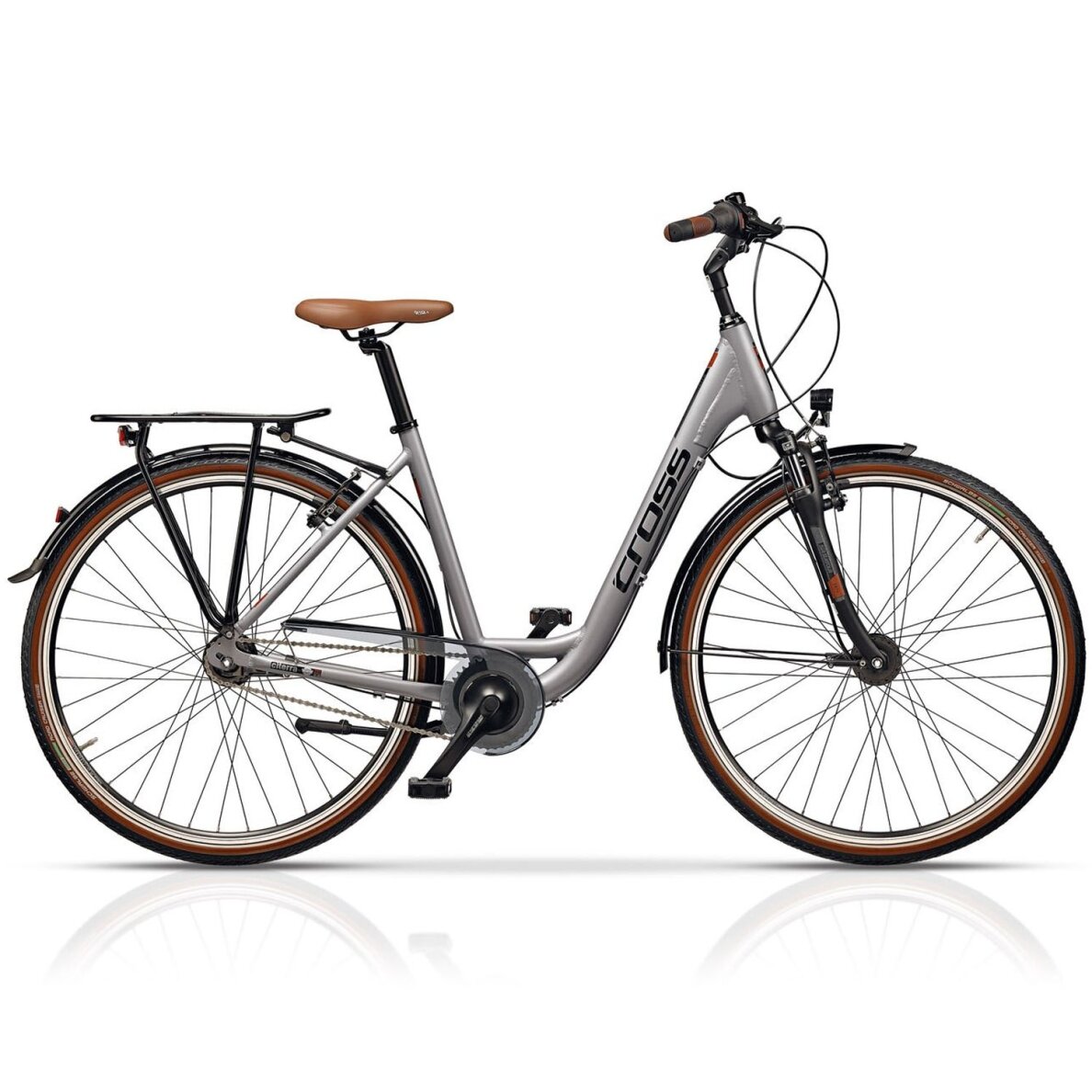 CROSS Citerra 28" N7 dydis 19" (48cm) (pilka) CROSS Citerra 28" N7 dydis 19" (48cm) (pilka)