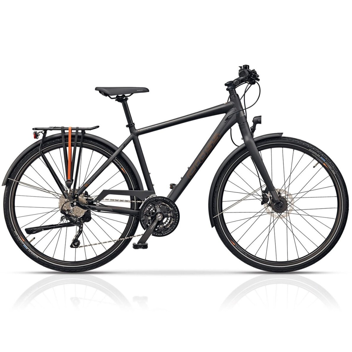 CROSS QUEST Trek Man 28" 30G dydis 20" (50cm) (juoda matinė) CROSS QUEST Trek Man 28" 30G dydis 20" (50cm) (juoda matinė)