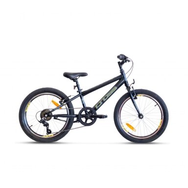 CROSS Speedster 20" // 7G, dydis 10" (25 cm) (juoda/geltona) CROSS Speedster 20" // 7G, dydis 10" (25 cm) (juoda/geltona)