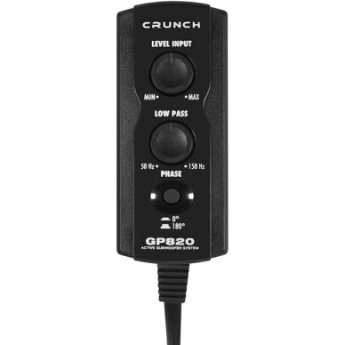 Crunch GP820 Žemų dažnių garsiakalbis 5 Crunch GP820 Žemų dažnių garsiakalbis 5