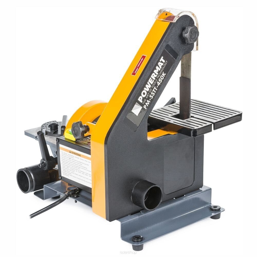 Diskinis ir juostinis šlifuoklis PM-SSTT-450 450W 4 Diskinis ir juostinis šlifuoklis PM-SSTT-450 450W 4