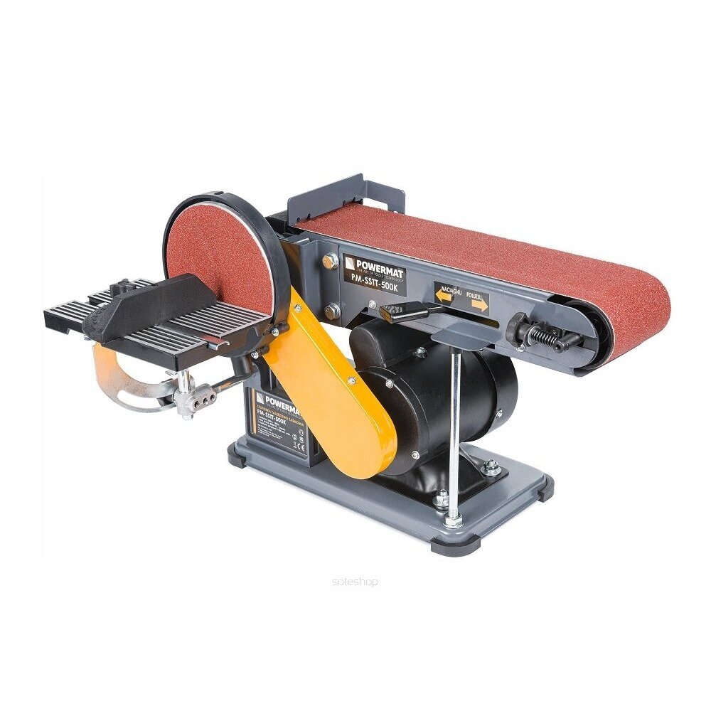 Diskinis ir juostinis šlifuoklis PM-SSTT-500 500W Diskinis ir juostinis šlifuoklis PM-SSTT-500 500W
