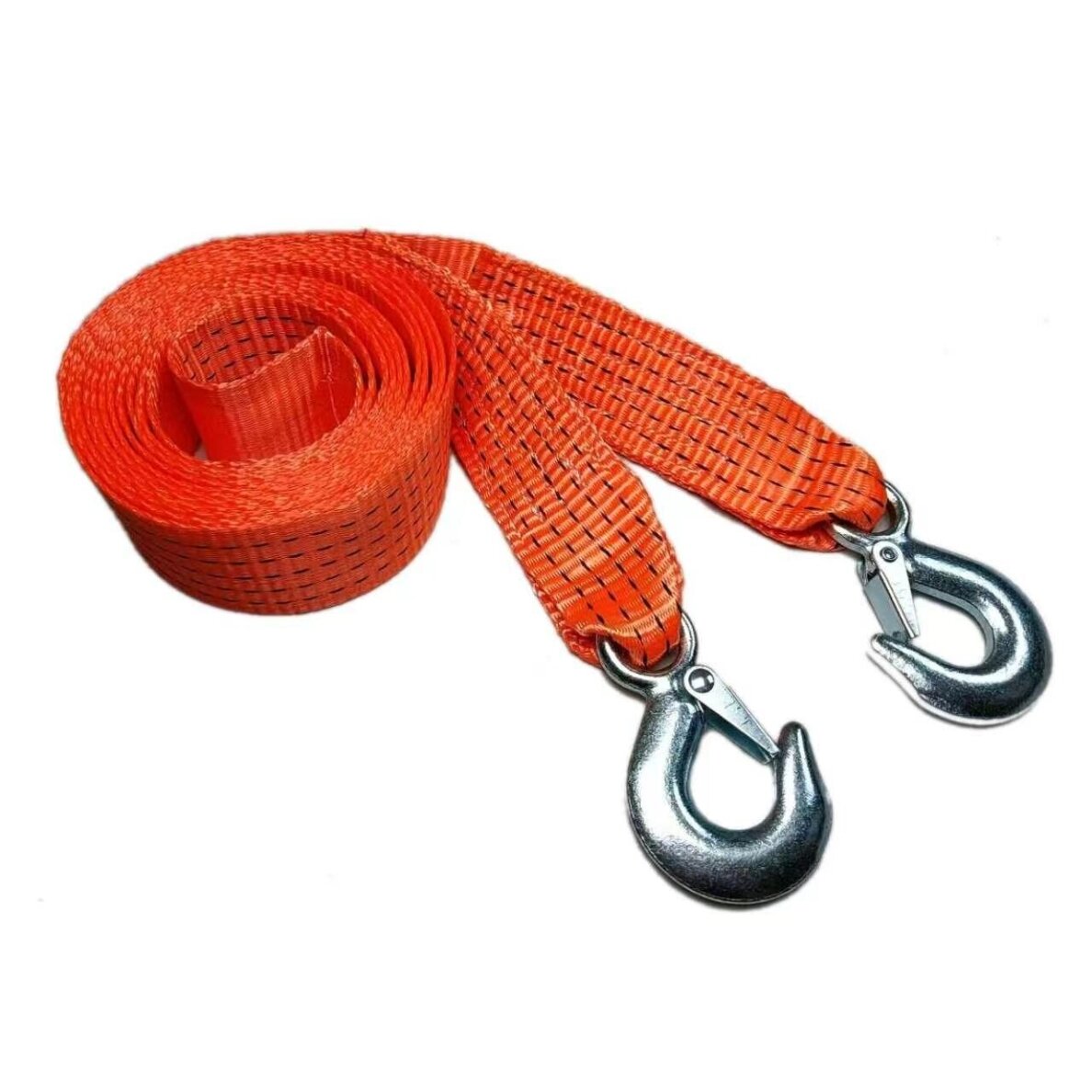 Diržas buksyrinis (su kabliais) 5t 4m x23mm Diržas buksyrinis (su kabliais) 5t 4m x23mm