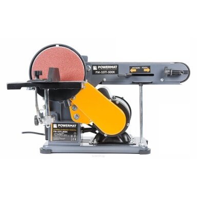 Diskinis ir juostinis šlifuoklis PM-SSTT-500 500W