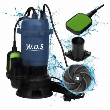 Fekalinis elektrinis siurblys WDS 2850W su plūde, WDS2422