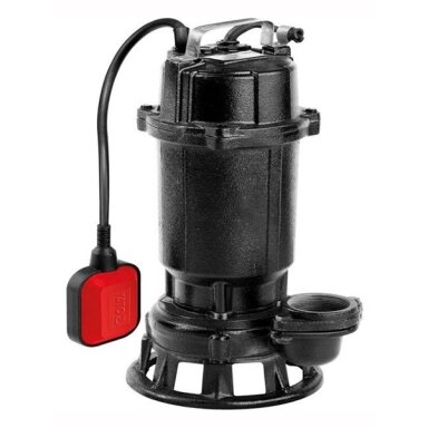 Fekalinis siurblys nešvariam vandeniui (su plūde) 230V