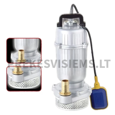 Drenažinis vandens siurblys 3500W su plūde Power Polska, PP-1021