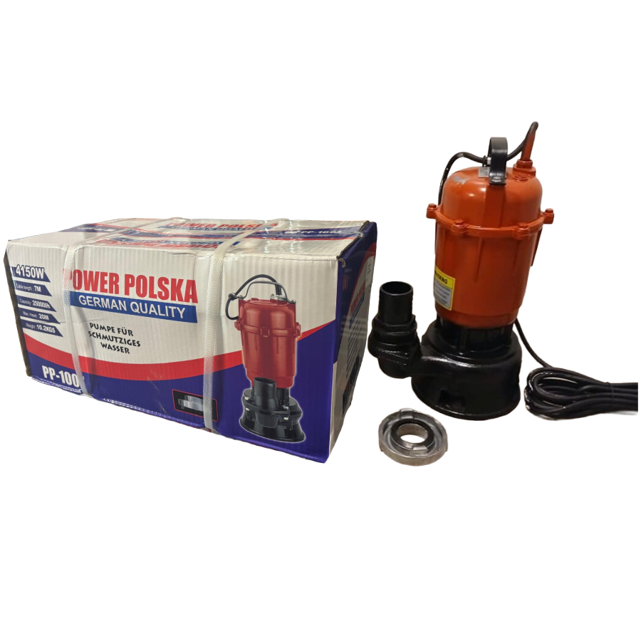 Fekalinis vandens siurblys POWER POLSKA 4150W, PP-1007 1