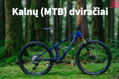 Dviračio pasirinkimas: išsamus MTB kalnų dviračių vadovas