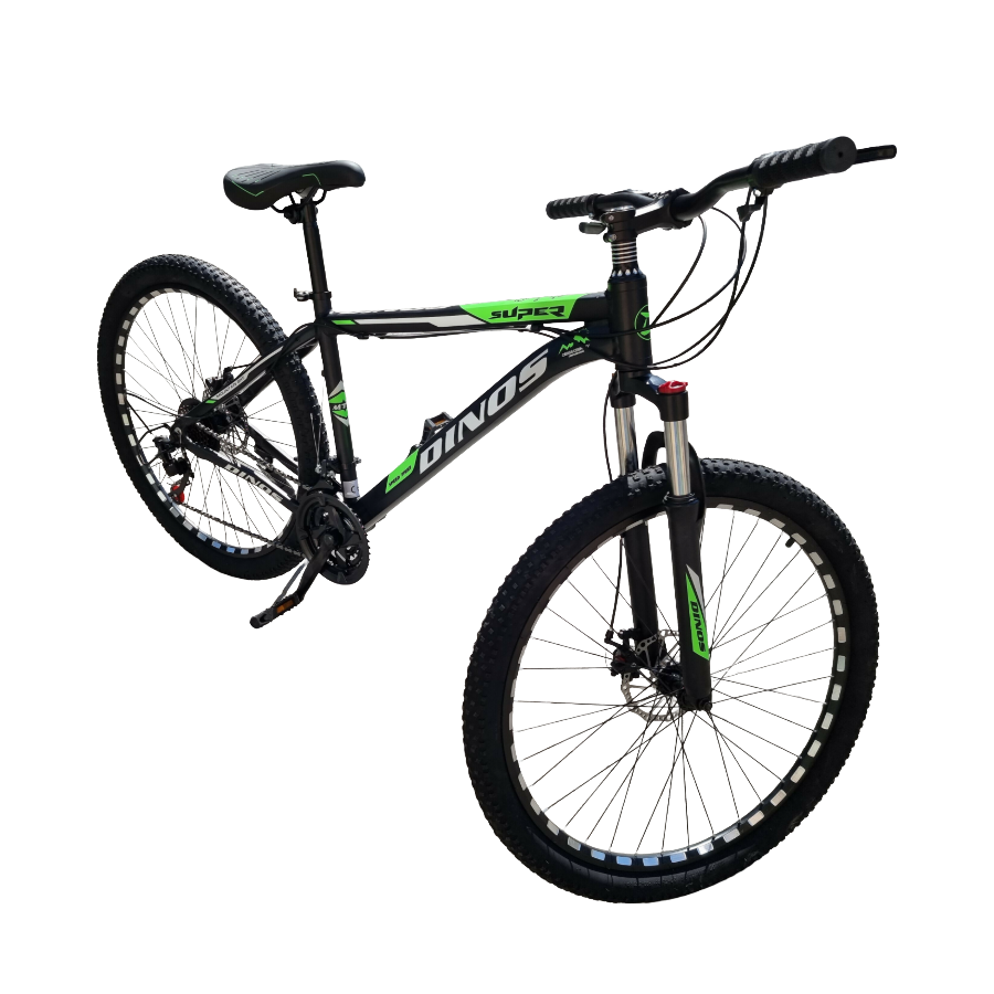 Dviratis Dino 27.5X17 Juoda/Žalia