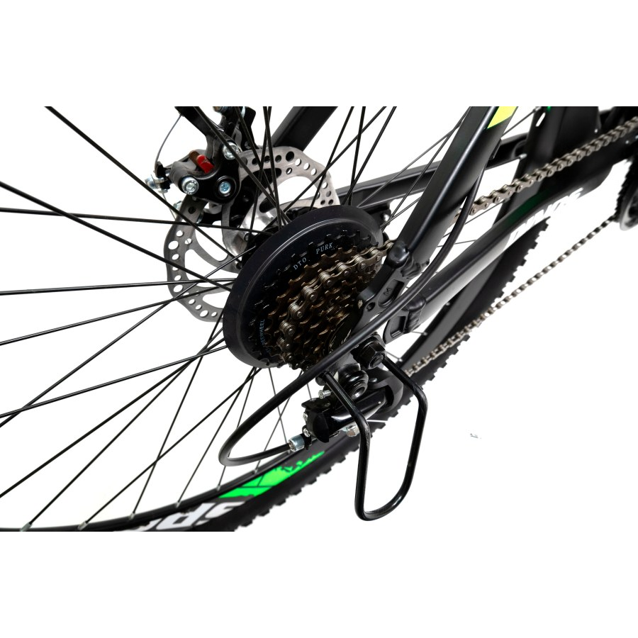 Dviratis Dino 27.5X17 Juoda/Žalia  3