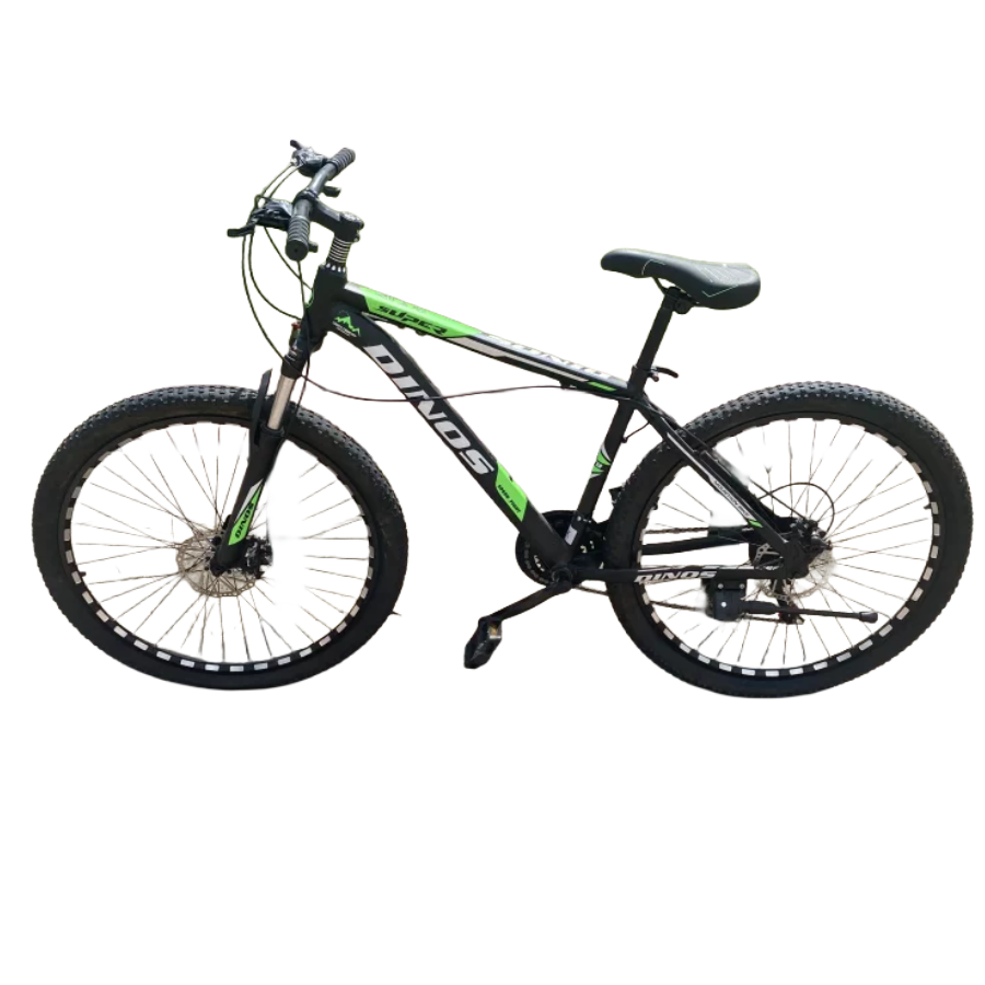 Dviratis Dino 27.5X17 Juoda/Žalia  1