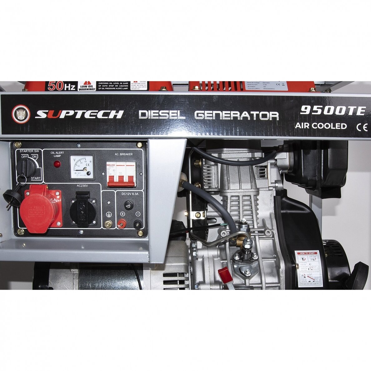 Dyzelinis generatorius SUPTECH 9500TE (trifazis) 1