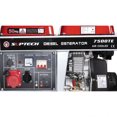 Dyzelinis generatorius SUPTECH 7500TE (trifazis) 1