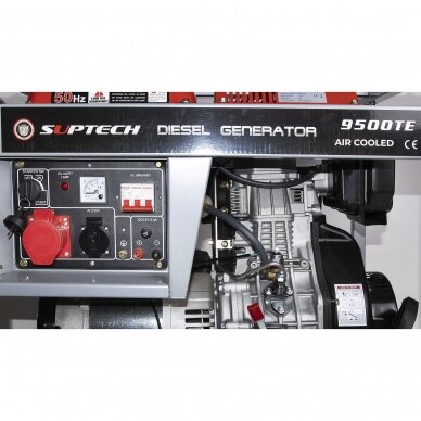 Dyzelinis generatorius SUPTECH 9500TE (trifazis) 1