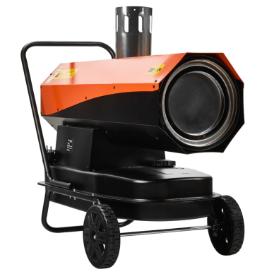 Dyzelinis oro šildytuvas 40kW su kaminu Kraft&Dele, KD5962 1 Dyzelinis oro šildytuvas 40kW su kaminu Kraft&Dele, KD5962 1