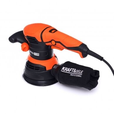 Ekscentrinis šlifuoklis 1200W KD1661 6 Ekscentrinis šlifuoklis 1200W KD1661 6