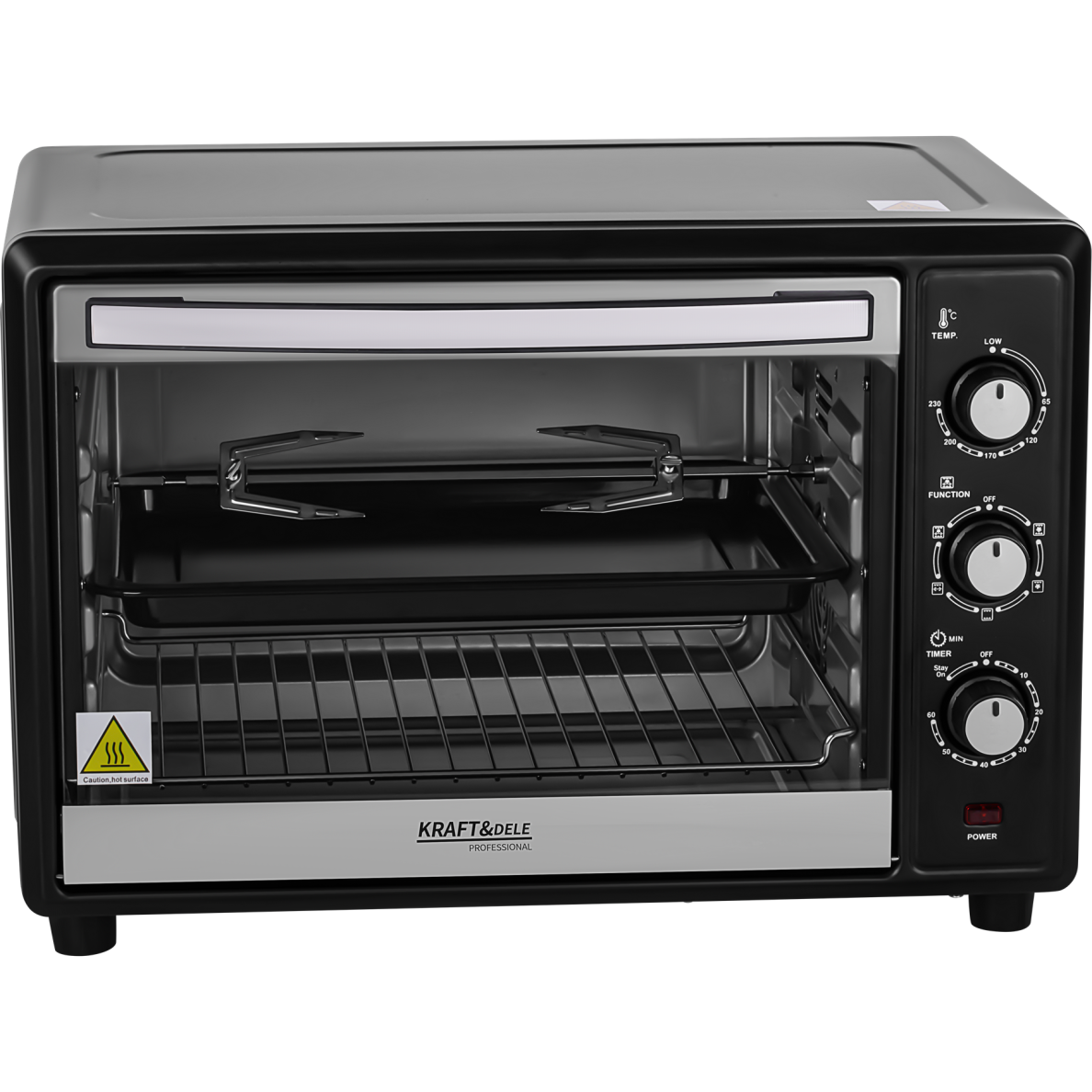 Elektrinė orkaitė 45 l 2000 W su iešmu ir priedais KD4134 Elektrinė orkaitė 45 l 2000 W su iešmu ir priedais KD4134