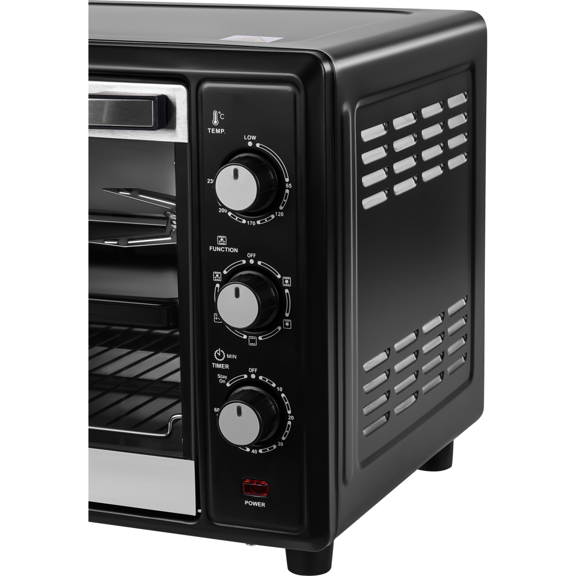 Elektrinė orkaitė 45 l 2000 W su iešmu ir priedais KD4134 4 Elektrinė orkaitė 45 l 2000 W su iešmu ir priedais KD4134 4
