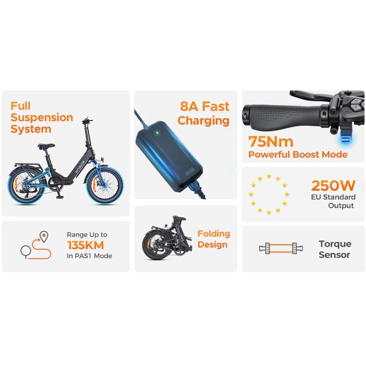 Elektrinis dviratis Engwe L20 3.0 Boost 20" // 7G, sulankstomas (šampaninė) 4
