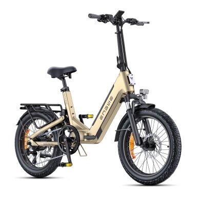Elektrinis dviratis Engwe L20 3.0 Boost 20" // 7G, sulankstomas (šampaninė) Elektrinis dviratis Engwe L20 3.0 Boost 20" // 7G, sulankstomas (šampaninė)