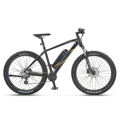Elektrinis Prophete Graveler EM.100 E-MTB 27.5" // 8G, dydis 19" (48 cm) (juoda) Elektrinis Prophete Graveler EM.100 E-MTB 27.5" // 8G, dydis 19" (48 cm) (juoda)