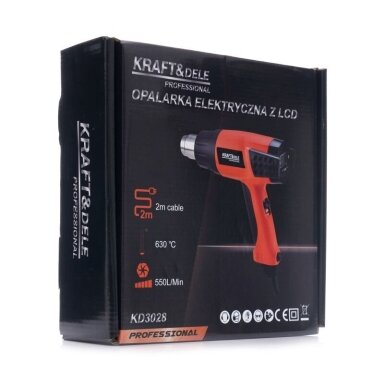 Orapūtė-fenas su LCD 2000W KD3028 Orapūtė-fenas su LCD 2000W KD3028