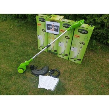 ELEKTRINIS TRIMERIS Green Works 500W ELEKTRINIS TRIMERIS Green Works 500W