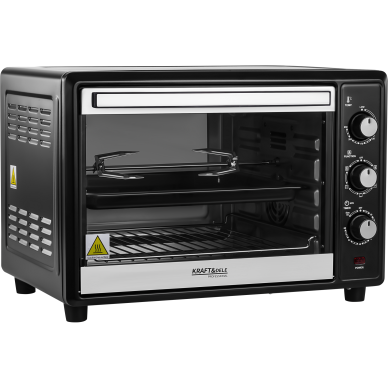 Elektrinė orkaitė 45 l 2000 W su iešmu ir priedais KD4134 2