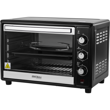 Elektrinė orkaitė 45 l 2000 W su iešmu ir priedais KD4134 3