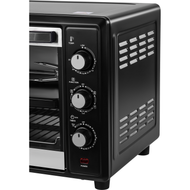Elektrinė orkaitė 45 l 2000 W su iešmu ir priedais KD4134 4