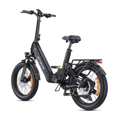 Elektrinis dviratis Engwe L20 3.0 Boost 20" // 7G, sulankstomas (juoda) 2 Elektrinis dviratis Engwe L20 3.0 Boost 20" // 7G, sulankstomas (juoda) 2