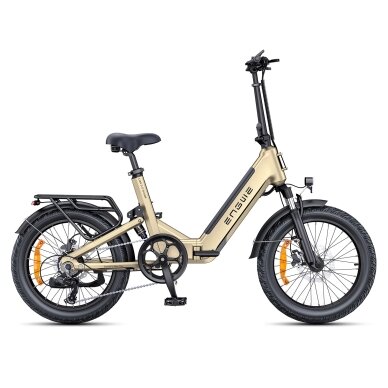 Elektrinis dviratis Engwe L20 3.0 Boost 20" // 7G, sulankstomas (šampaninė) Elektrinis dviratis Engwe L20 3.0 Boost 20" // 7G, sulankstomas (šampaninė)
