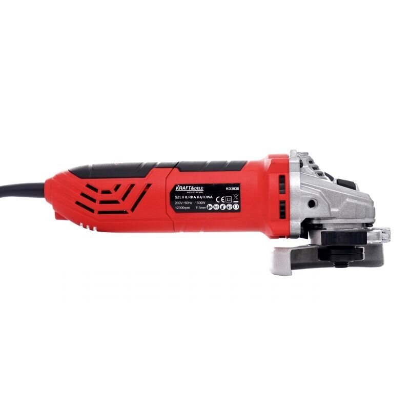 Elektrinis kampinis šlifuoklis - bulgarkė 1500W, KD3038 4