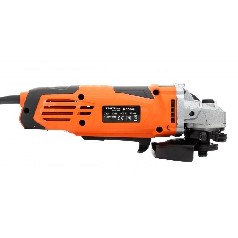 Elektrinis kampinis šlifuoklis - bulgarkė 1500W KD3046 1 Elektrinis kampinis šlifuoklis - bulgarkė 1500W KD3046 1