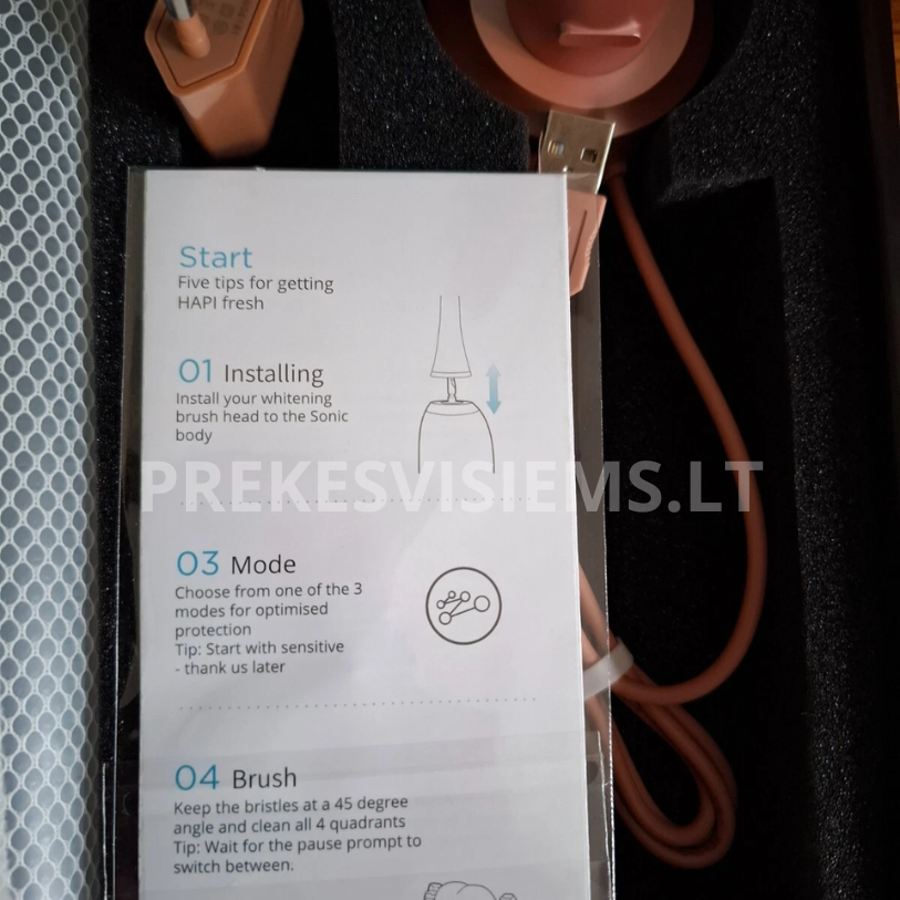 Elektrinis dantų šepetėlis HAPI 4