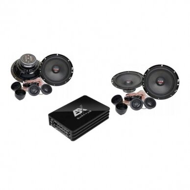 ESX Q-FOURV2 + Audio System MX 165 EVO x 2 ESX Q-FOURV2 + Audio System MX 165 EVO x 2