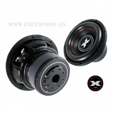 Excursion SXR.v2 10 D2 + Crunch GPX1250.1D – žemų dažnių sistema 1 Excursion SXR.v2 10 D2 + Crunch GPX1250.1D – žemų dažnių sistema 1
