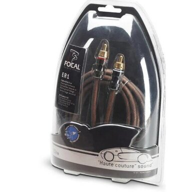 Focal Elite, F-ER1, 2-kanalų 1m ilgio linijinis laidas Focal Elite, F-ER1, 2-kanalų 1m ilgio linijinis laidas