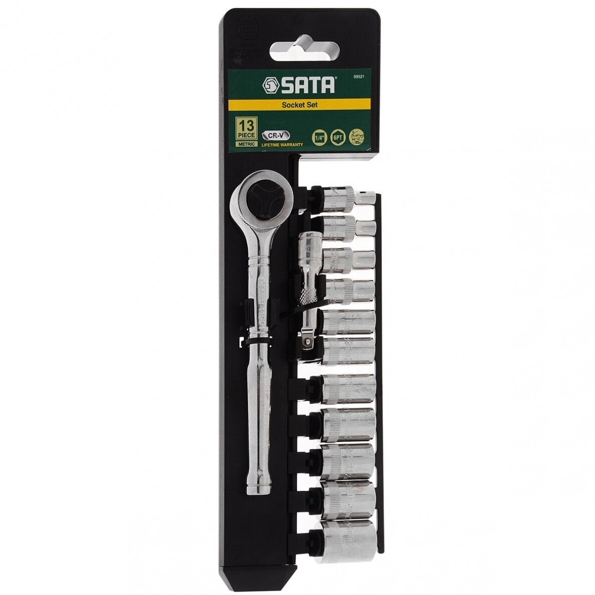 Galvučių rinkinys 1/4" (13vnt) Galvučių rinkinys 1/4" (13vnt)
