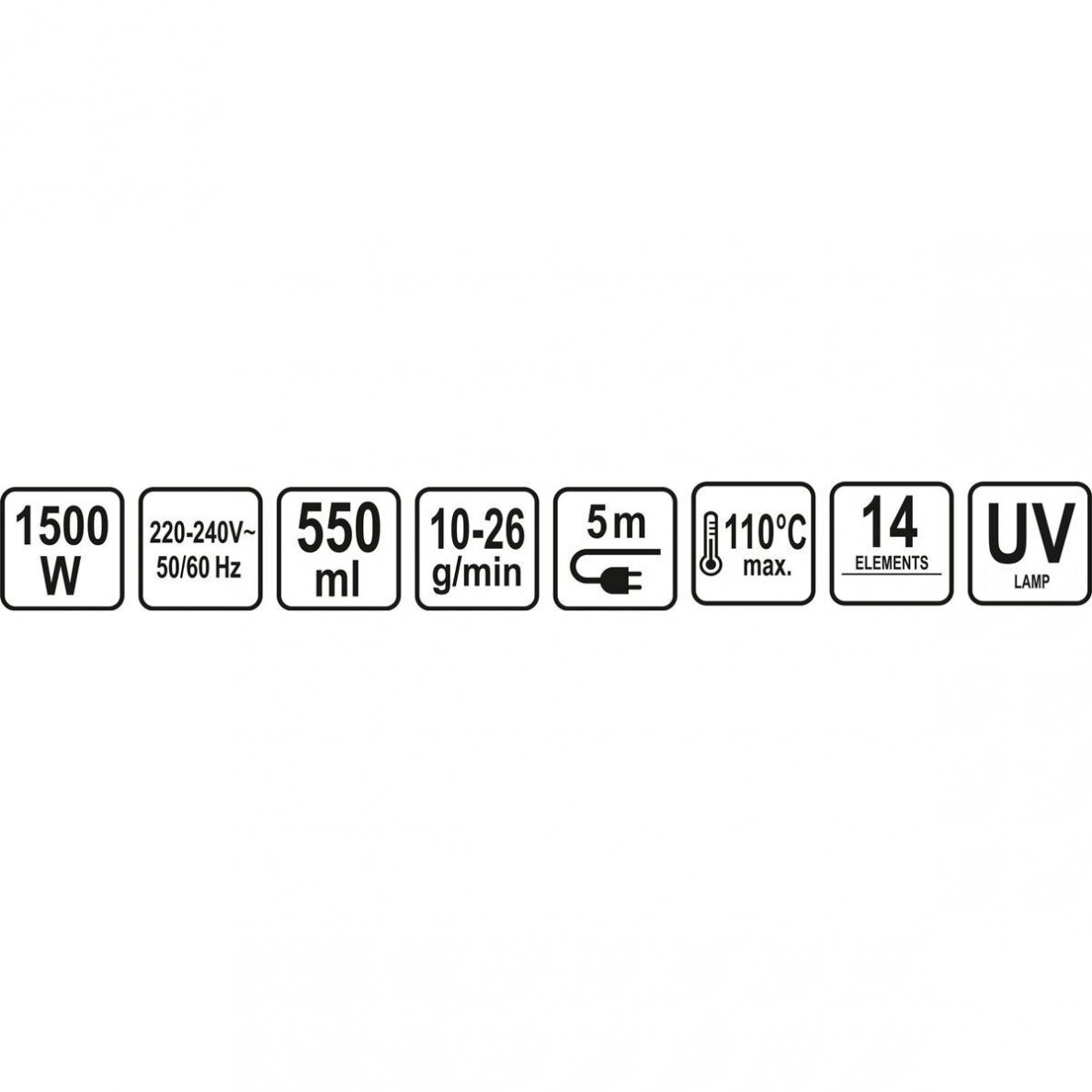 Garų šluota / garinis valytuvas 1500W su UV lempa 11 Garų šluota / garinis valytuvas 1500W su UV lempa 11