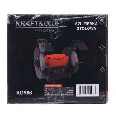 Galąstuvas-šlifuoklis 1700W 200x20x15,88 mm KD566 7