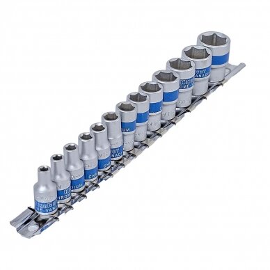 Galvučių rinkinys 1/4" (13vnt) Galvučių rinkinys 1/4" (13vnt)