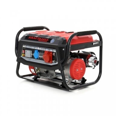 Benzininis trifazis elektros generatorius 3000W, KD137