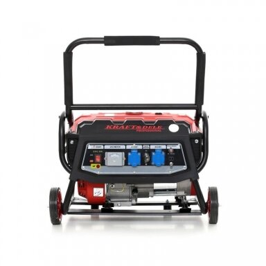 Benzininis vienfazis elektros generatorius 300W KRAFT&DELE, KD138